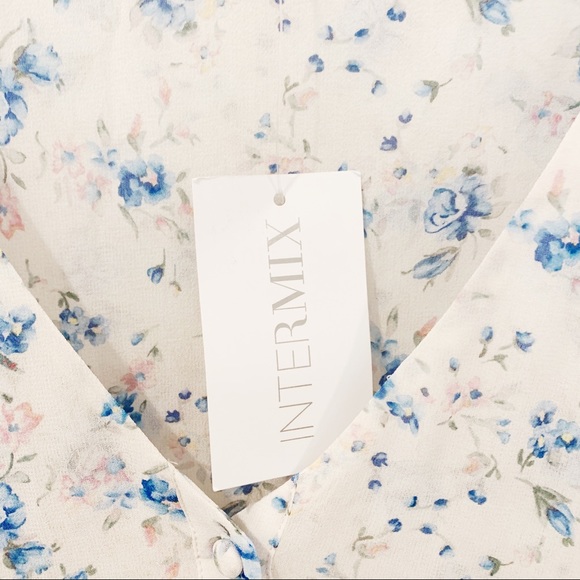 LOVESHACKFANCY ANDIE SILK FLORAL WHITE MAXI DRESS - Picture 6 of 7